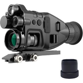 Digital Infrared Night Vision, Riflescope with 850nm&940nm HD 1080P for Total Darkness Hunting, Day/Night Monocular Rifle Scopes for Outdoor Hunting, Night Vision Goggles with Camera&Video