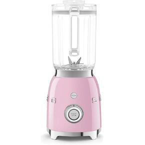 SMEG 50's Retro NEW Countertop Blender with 4 Presets and 4 Speed Settings with 6 Cup BPA Free Titan Renew JUG, BLF03CRUS, Cream