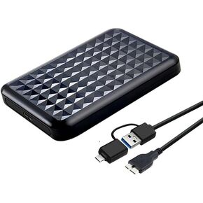 750GB Ultra Slim Portable External Hard Drive 2.5'' USB 3.0 HDD Storage for PC, Mac, Laptop, PS4, PS5, Xbox one