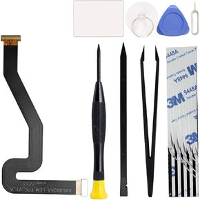 for Galaxy Tab A8 10.5 2021 LCD Display Flex Cable Ribbon Replacement Repair Part, Compatible with Tab A8 10.5 2021 SM-X200, SM-X205, with Toolkit
