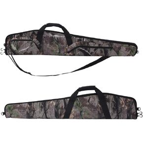40/44/48/52 Inch Scoped Rifle Case Soft Shotgun Carrying Bag with Accessory Zipper Pockets