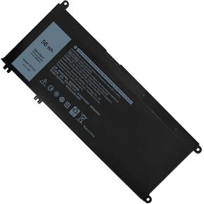 56WH 33YDH Laptop Battery Replacement for Dell Inspiron 17 7000 7778 7779 7786 7773 15 7577 G3 3579 3779 G5 5587 G7 7588 for Dell Latitude 13 3380 14 3490 15 3590 3580 P30E 81PF3 PVHT1
