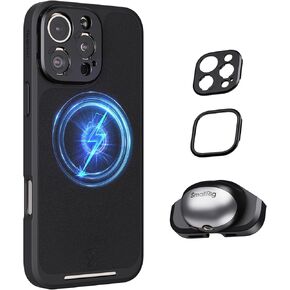SMALLRIG FilMov Phone Case Kit for iPhone 16 Pro, Lightweight Photography Phone Case with T-Mount Lens Backplate, Support for MagSafe, Compatible with Phone Lenses and Filters - 4988