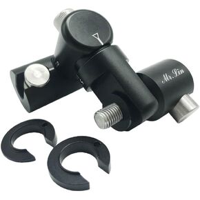 AMEYXGS Bow Rod Stabilizer Fully Adjustable Single Side V-bar Mount Quick Disconnect Sidebar Mount Pkg