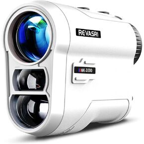 Golf Rangefinder with Slope and Pin Lock Vibration, External Slope Switch for Golf Tournament Legal, Rangefinders with Rechargeable Battery 600/1000YDS Laser Range Finder