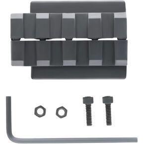 Gotical 4 Slots Wesson Sigma Picatinny Rail Adapter Lightweight Durable Black Matte Laser & Flashlight