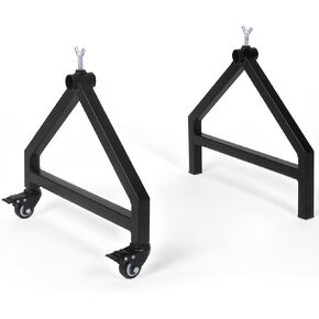 IRON FORGE CABLE Wire Spool Rack, Cable Caddy Spool Holder - Heavy Duty Welded Steel Frame Caddy Rack with Locking Swivel Casters, Reel for Cables, Wire Reel or Dispenser