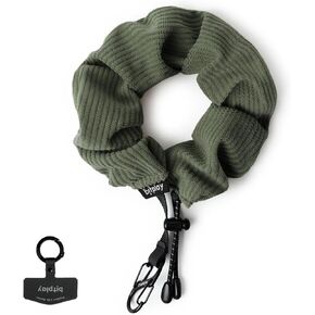 bitplay Scrunchie Hand Wrist Strap Cozy Series, Universal Cell Phone Multifuctional Patch Lanyards