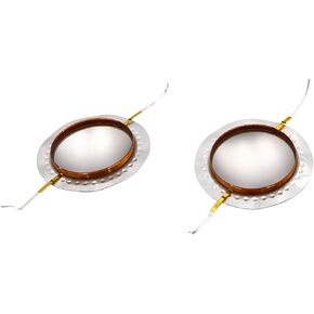 2pcs 44.4mm Tweeter Sound Speaker Diaphragm Voice Coil Replacement for Car Auto Replacement Parts