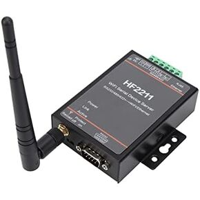 HF2211 Serial Port Server, RS232 485 422 to and Amplifier Ethernet DTU Network Communication 5-3VDC