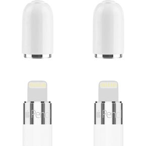 CoBak Replacement Cap for Apple Pencil, Magnetic Protective Cap Cover iPencil Cap for iPad Pencil(2 Pack)