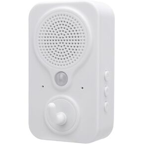 Motion Activated Voice Player, Motion Sensor Voice Prompt Device Shop Welcome Voice Prompt Doorbell Multi Language, DIY Recording Function, for Home Shop Business Store