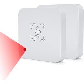 eMylo WiFi Human Presence Sensor 2 Packs WiFi Millimeter Wave Radar Detection Sensor Real-time Human Sensor Compatible with TUYA/Smart Life(2.4 GHz Wi-Fi Required)