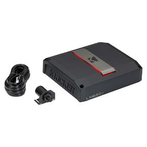 Kicker LX3000.1 3000w Mono Class-D Subwoofer Amplifier with Smart Bass (51LX30001)