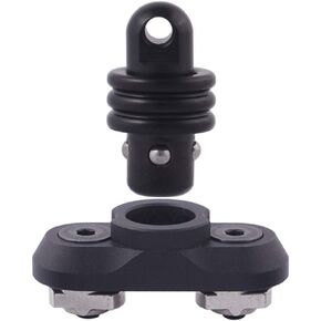 QD Adapter Stud Mount Attachment for Mlok Rail System