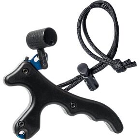 Hot Shot Handheld Thumb Archery Release Vapor II - 3 Finger or 4 Finger Professional Grade, Premium, Competition Shooting Vapor