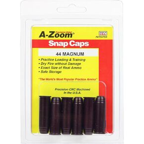 A-Zoom 44 Magnum Snap Caps (6 Pieces),Brown