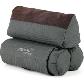 Tactical Shooting Rest Bag Durable 600D Oxford Water Resistance with Soft Double layer cowhide Leather, Rifle Support Sand Bag Stand Holders for Shooting, Range, Outdoor and Hunting - Unfilled