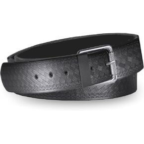 IBRO Leather Gun Belt - 14OZ or 12OZ Heavy Duty Premium Full Grain - Concealed Carry CCW EDC Holster for Men