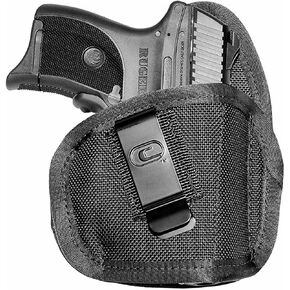 Crossfire The Tempest Laser Low Profile IWB Concealable Handgun Holster for Men & Women - Compact Thin Durable Inside The Waistband Comfort Conceal Carry Pistol Holster - Right/Left Hand Options