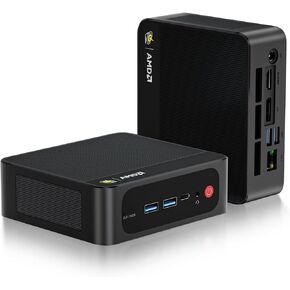 Beelink Mini PC, AMD Ryzen 7 5850U(8C/16T, Up to 4.4GHz), 32GB DDR4 RAM 1TB PCIe3.0 x4 SSD, SER5 Pro Mini Desktop Computer Support 4K Triple Display/DP/HDMI/USB 3.2/WiFi 6/BT5.2, Gaming/Office/Home