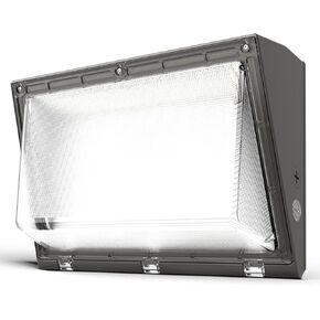 LED Wall Pack Light 120W with Dusk to Dawn Photocell Sensor,IP65 Waterproof Ideal Wall Pack Lights Outdoor LED,LED Wall Packs Outside Lighting for Garage Factory House Driveway