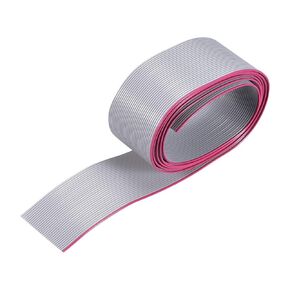 uxcell Flat Ribbon Cable Wire 1m/3.3ft Length 1.0mm Pitch 30 Pins Gray for AWM 2651 Connecting
