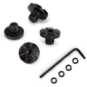 Cool Hand Gun Grips Screws for Sig Sauer P226, P228, P229 Grips, 4 Stainless Steel Screws, 4 O Rings, Torx Key Included, 3 Colors for Your Choice, Black/Gold/Rainbow Colors