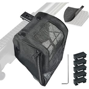 Brass Catcher Heat Resistant Steel Mesh Thickened Nylon Shell Catcher Net with 5 Pic Rail Fixers Mountable Quick