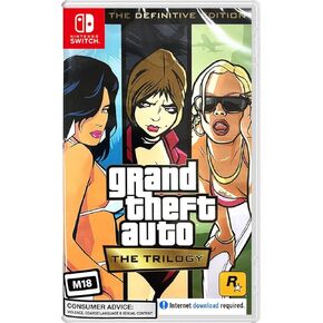 Grand Theft Auto: The Trilogy - The Definitive Edition (No Rating) (Switch)