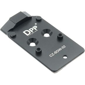 لوحة محول Titanium DPP متوافقة مع CZ Shadow 2 Optic جاهزة و Holosun 407C/507C/508T Trijicon RMR/SRO-CZ-SDW-02
