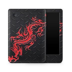 E-Reader Skin Compatible with Kobo Clara Colour (2024) - Red Dragon - Premium 3M Vinyl Protective Wrap Decal Cover - Easy to Apply | Crafted in The USA by MightySkins