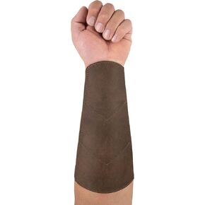 Archery Forearm Protector for Bow Shooting Practice, Arm Guard, Training, Cosplay, Full Grain Leather, Handmade Archer Accessories, Bourbon Brown
