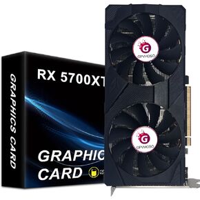 Radeon RX 5700 XT 8GB Graphics Card GDDR6 2560SP 256bit Computer Graphics Cards GPU PCI-e 4.0 x16 HDMI/DisplayPort*3 Interface,AMD Video Cards for PC Gaming and Office, Support Up to 8K