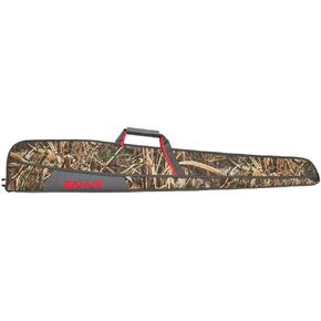 BENELLI Ducker Zippered 53" Waterfowl Gun Case - Max-7 Camo, Tear & Water-Resistant 600D PVC-Backed Fabric with Custom Pull Zippers & Outer Storage Pouch Shotgun Case