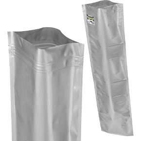 Dry-Packs 12x38 Anti-Corrosion Rifle/Shotgun Storage Bag - For Airtight and Waterproof Shipping & Storage, Silver