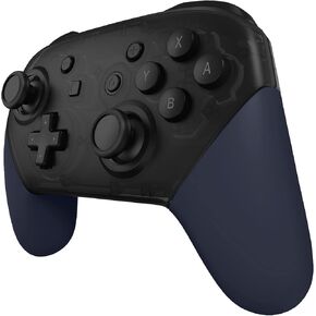 eXtremeRate Midnight Blue Replacement Handle Grips for Nintendo Switch Pro Controller, Soft Touch DIY Hand Grip Shell for Nintendo Switch Pro Controller - Controller NOT Included