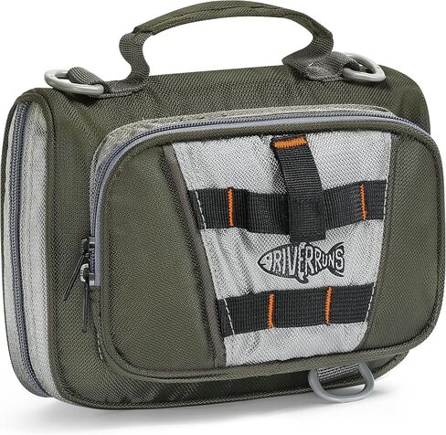 Riverruns Lure Bag Utility Binder Tackle Bag - 10 Pocket PVC Protective Cover Durable Fishing Gear Bag，Durable Zippers，Built-In Handle and Detachable Shoulder Strap in Saudi Arabia