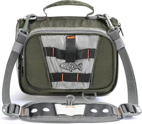 Riverruns Lure Bag Utility Binder Tackle Bag - 10 Pocket PVC Protective Cover Durable Fishing Gear Bag，Durable Zippers，Built-In Handle and Detachable Shoulder Strap in Saudi Arabia