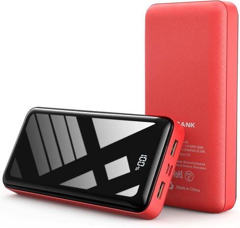 Portable Charger Power Bank 50000mAh ، 22.5W حزمة بطارية شحن سريع ، USB C Charge Charge 3 مخرجات ومدخلات 2 ، عرض LED ، بنك بطارية الهاتف الخارجي لـ iPhone 16/15/14/13 ، Samsung ، Android in Saudi Arabia