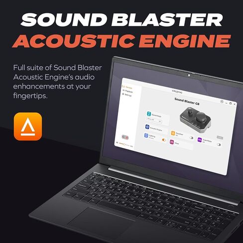 G8 – Hi-Res Gaming USB DAC with Dual USB Audio Mixing and Fully Customizable Acoustic Engine and 10-Band Equalizer in Saudi Arabia