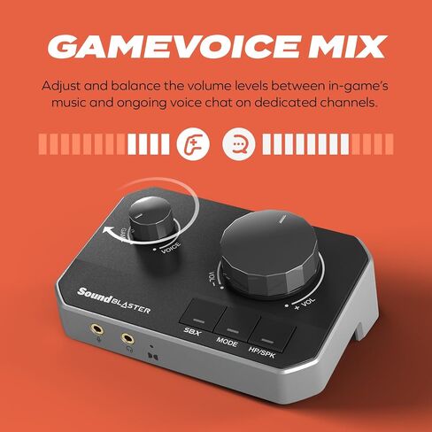 G8 – Hi-Res Gaming USB DAC with Dual USB Audio Mixing and Fully Customizable Acoustic Engine and 10-Band Equalizer in Saudi Arabia