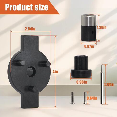 CAC104 503357 Big Stix Mybension Blender Coupler Kit TIT for Waring Commercial Mluster (WSB25X ، WSB50 ، WSB55 ، WSB60 ، WSB65 ، WSB70 ، WSBPPW) in Kuwait