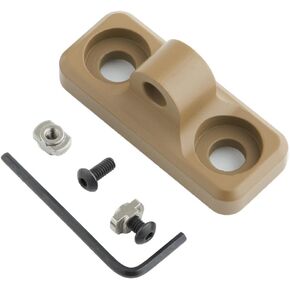 TuFok Sling Mount Stud - Gun Sling Swivel Rifle Sling Mount, Low Profile Design, Aluminum Tan, Fit for Mlock