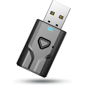 جهاز استقبال USB Bluetooth 5.0 ، محول صوت لاسلكي ميني ميني ميني ، محول بلوتوث AUX 3.5 مم لنظام مكبر الصوت/استريو مكبرات الصوت التلفزيوني ، مزود طاقة USB ، مصمم في الميكروفون للمكالمات اليدوية in Kuwait