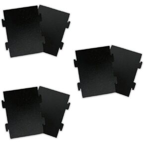 6 Pack Microwave Charcoal Filters Replacement Compatible with Kitchen Aid/Whirlpool Microwave Range, W11282981 Activated Charcoal Filters Replaces KMLS311HS, WML55011HS, YKMLS311HS, YWML75011H