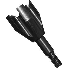 Small Game Broadheads 175 200 Grain Thumper Blunt Points, 6 Pack High Carbon Steel Archery Hunting Arrow Tips Screw-in Arrowheads