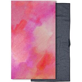 GEOMETRY Gym Towels for Working Out - Compact & Quick Dry Towel, Super Absorbent Microfiber Workout Towel - Premium Microfiber Sweat Towels for Gym (Amanda, 16" x 30" (1 Pack))