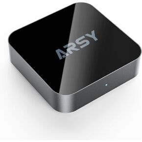 ARSY Ne-3 Streaming Music Player, AirPlay 2 Receiver, WiFi Streaming Music Receiver Streamer, Wireless Audio Receiver Stream Hi-Res Audio from Spotify, Tidal, Roon and More