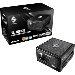 ASROCK Steel Legend 1000W 80+ Power Power Gold Capacitor اليابانية ATX 3.1 Pcle ICOOL